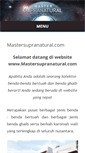 Mobile Screenshot of mastersupranatural.com